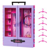 Mattel Kleiderschrank rosa/weiss