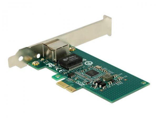 Delock 89942 - Interno - Cablato - PCI Express - Ethernet - 1000 Mbit/s