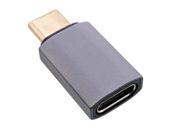 InLine Adattatore USB4 - presa/spina USB-C - alluminio - grigio