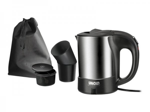 UNOLD 18575 - 0,5 L - 1000 W - Nero - Acciaio inox - Plastica - Acciaio inox - Indicatore del livell