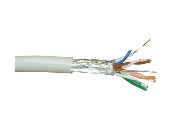 InLine Cavo LAN - SF/UTP - Cat.5e - AWG24 CU - PVC - 100m