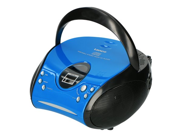 Lenco SCD-24 - Ghettoblaster - Blau