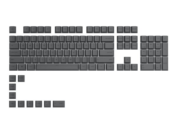 Glorious PC Gaming Race GPBT - Coperchio per tastiera - Polibutilene Tereftalato (PBT) - Nero