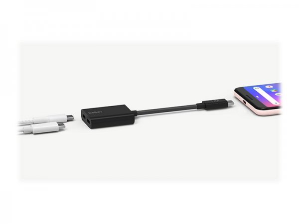 Belkin USB-C Audio+Charge Adapter - Adattatore - Audio/multimedia