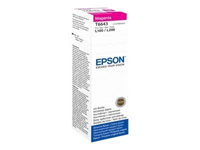 Epson T6643 - Originale - Magenta - Epson L100/L110/L200/L300/L355/L550 - Indonesia - 1 pz - 62 mm