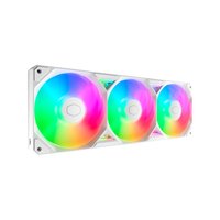 Cooler Master SickleFlow Edge 360 Argb weiß White Edition - 38,5 dB - 690 rpm