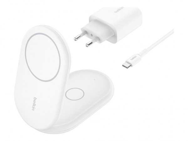 Belkin Boostcharge Qi2 Mag 2in1 Stand WH