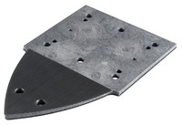 Makita Grundplatte für Delta- und Schwingschleifpapier Klett Dreieckig