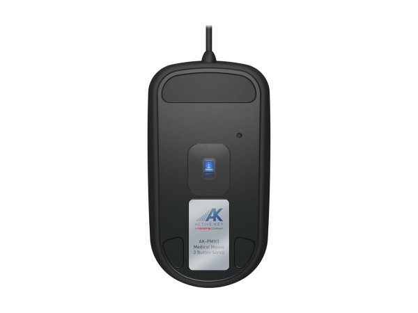 Cherry Active Key MMS AK-PMH3 Corded 3-Button Scroll schwar - Mouse - 1000 dpi