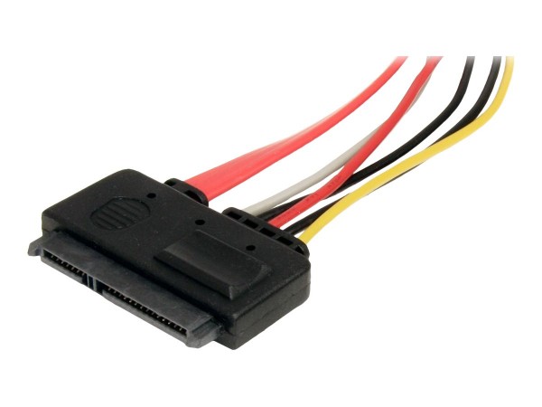 StarTech.com 12in SATA Power and Data Extension Cable - Cavo - Digitale/dati