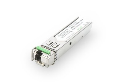 DIGITUS Modulo GBIC (SFP) con compatibilità HP - 1,25 Gb/s - 20 km - dotato di funzione DDM - Fibra