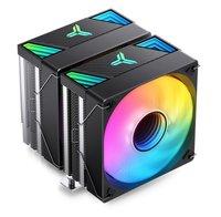 Jonsbo CR-3000 CPU-Kuehler Dual Tower ARGB - 2x 120 mm schwarz - Raffreddamento Cpu - 600 rpm