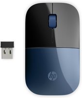 HP Mouse wireless Z3700 - Blue LED - RF Wireless - 1200 DPI - Nero - Blu