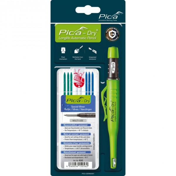Pica DRY Bundle mit 1x Marker+ Minen-Set Nr. 4040