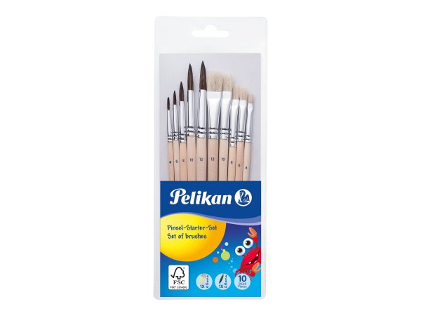 Pelikan Pinsel PL10/SB Starter Set 10er