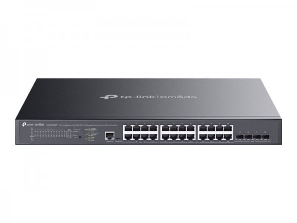 TP-LINK Switch Omada 24x GE SG3428XMPP - Interruttore - Filo di rame