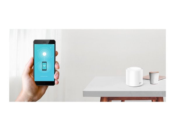 TP-LINK DECO X60(3-PACK) - Bianco - Interno - Sistema Mesh - Potenza - status - Omnidirezionale - 65