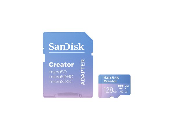 SanDisk Extreme microSD+SD/s Creator - Secure Digital (SD)