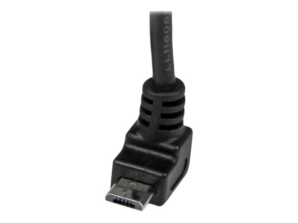 StarTech.com Micro USB Cable - a to Up Angle B - Cavo - Digitale/dati