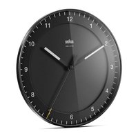 Braun BC 17B-DCF - Parete - Mechanical clock - Cerchio - Bianco - Classico - Stilo AA