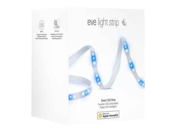 Elgato Eve Systems Eve Light Strip - Bianco - 100 cm - 37 mm - 88 mm - 19 mm - 263 g