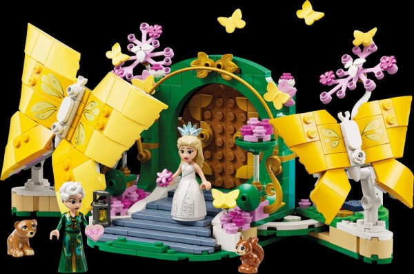 LEGO Wicked 75688 – Glinda Il Giorno del Matrimonio, Set da 476 Pezzi, NUOVO