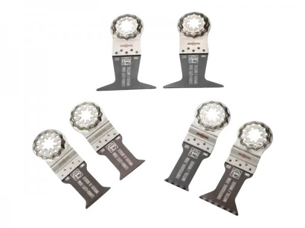 Fein Best of E-Cut SL - Lama da taglio a immersione - Metallo - Legno - 6 pz