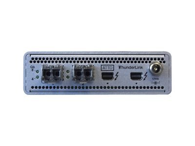 ATTO ThunderLink FC 2082 - Thunderbolt 2 - Fibra - FC - LC - SFP+ - Grigio - PC - FCC Part 15 - Subp