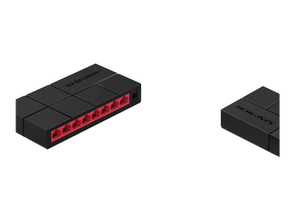 Mercusys MS108G - Non gestito - Gigabit Ethernet (10/100/1000) - Full duplex