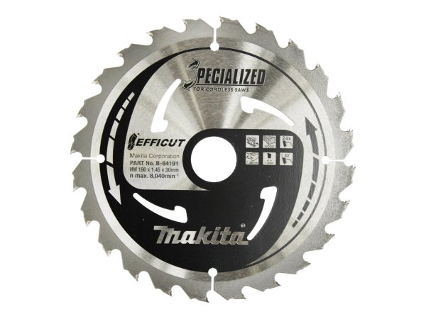 Makita B-64191 - 19 cm - 3 cm - 1,45 mm - 8040 Giri/min - 1 pz