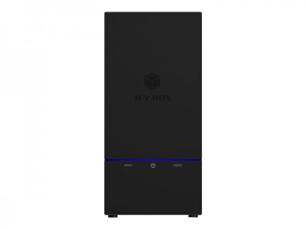 ICY BOX IB-RD3621-C31 - 0 TB - 498 g - Desktop - Nero