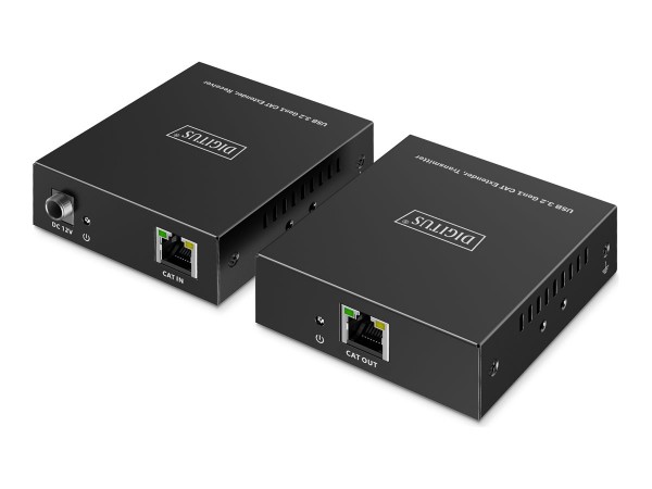 DIGITUS USB Extender 3.2 Gen1 3xUSB-A 1xUSB-C - Cavo - Digitale/dati
