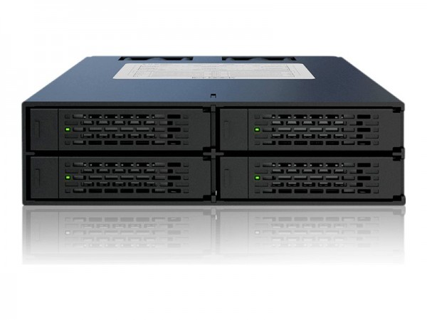 Icy Dock MB994SP-4SB-1 - 13,3 cm (5.25") - Pannello portante - Nero - 2.5" - Alluminio - Metallo - C