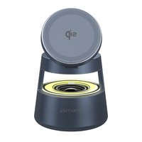 4smarts Qi2 Ladestation Aura Sound spacegrau