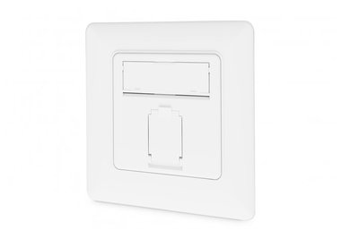 DIGITUS Presa di rete CAT 6A EA - compatibile con vari design - schermata - a incasso - RJ-45 - 1 mo