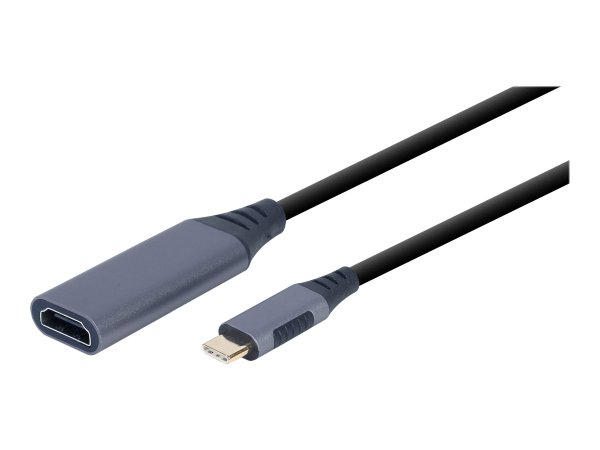 Gembird A-USB3C-HDMI-01 - 0,15 m - USB tipo-C - HDMI tipo A (Standard) - Maschio - Femmina - Dritto