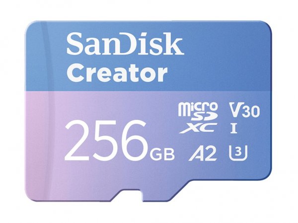 SanDisk Extreme microSD+SD/s Creator - Secure Digital (SD)