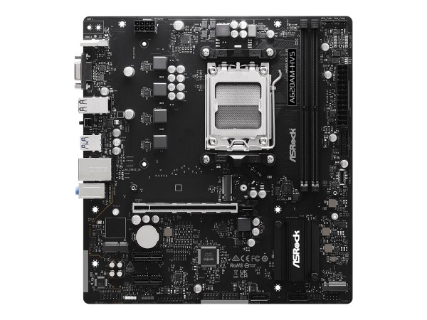 ASRock A620Am-Hvs Micro-Atx Am5 Amd A620 - Scheda madre - AMD Sockel AM5 (Ryzen Zen4)
