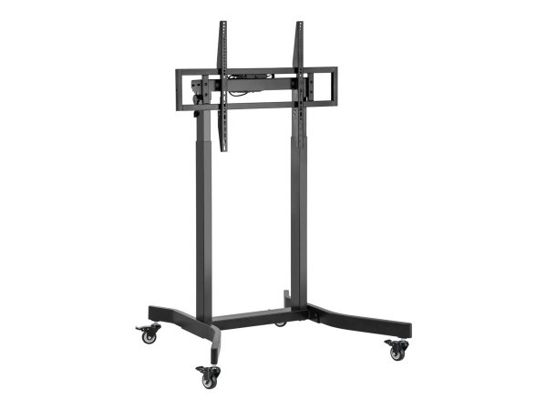 Techly ICA-TR68M Mobile TV stand 55-100 up to 120kg electric with remote
