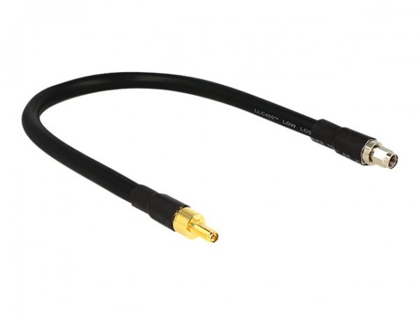 Delock CFD400 LLC400 low loss - Antennenverlängerungskabel - RP-SMA W zu m - 40 - Cavo - Antenna/tv