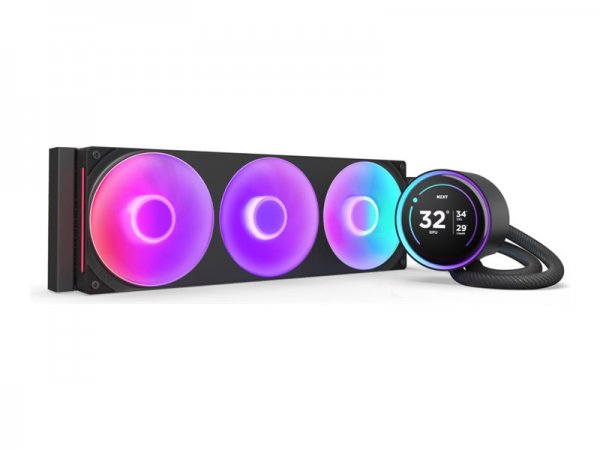 NZXT Kraken Elite 360 RGB - Prozessor-Fluessigkeitskühlsystem - mit - Raffreddamento Cpu - 30 dB