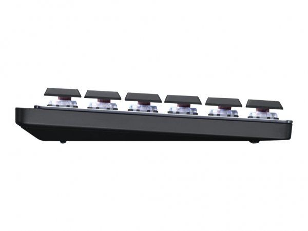 Logitech Master Series MX Mechanical - Tastatur - hinterleuchtet - kabellos - Bl... - Tastiera - QWE