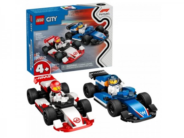 LEGO 60464 City F1 Williams Racing und Haas Rennautos