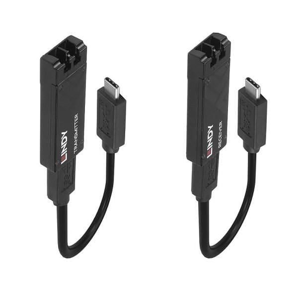 Lindy Fibre Optic USB 3.2 Typ C Extender - Cavo - Digitale/dati