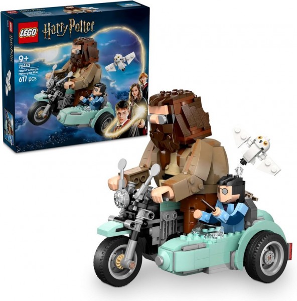 LEGO 76443 Harry Potter Hagrids und Harrys Motorradtour