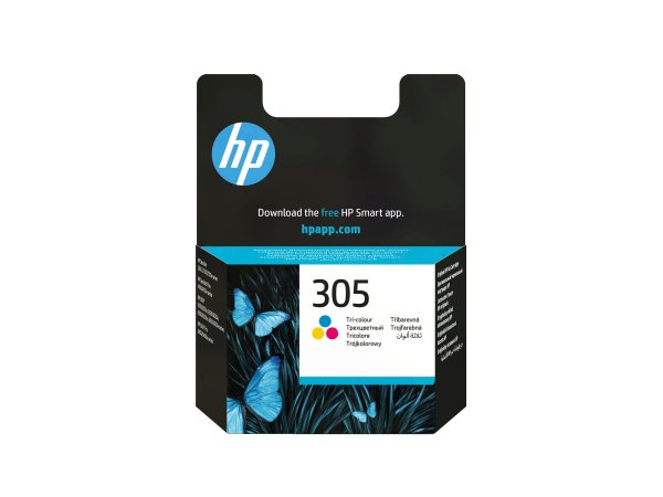HP 305 Tri-color Original Ink Cartridge - Originale - Cartuccia di inchiostro