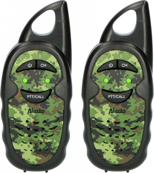 Alecto Walkie Talkie 2er Set für Kinder 3 km Reichw. camouflage