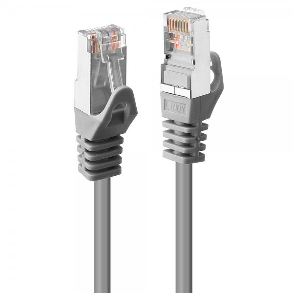 Lindy Cat.6 F/Utp Netzwerkkabel grau - Cavo - Rete