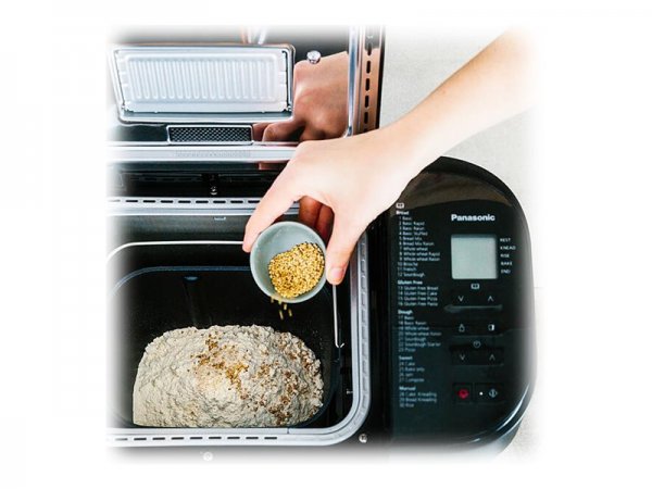 Panasonic SD-YR2540 - Timer - Controllo di doratura della crosta variabile - 550 W - Nero - Grigio