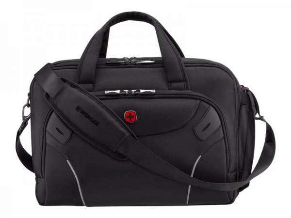 Wenger Cosmic Brief 14 - 16'' Laptop Briefcase with Tablet Pocket Black - Tasca